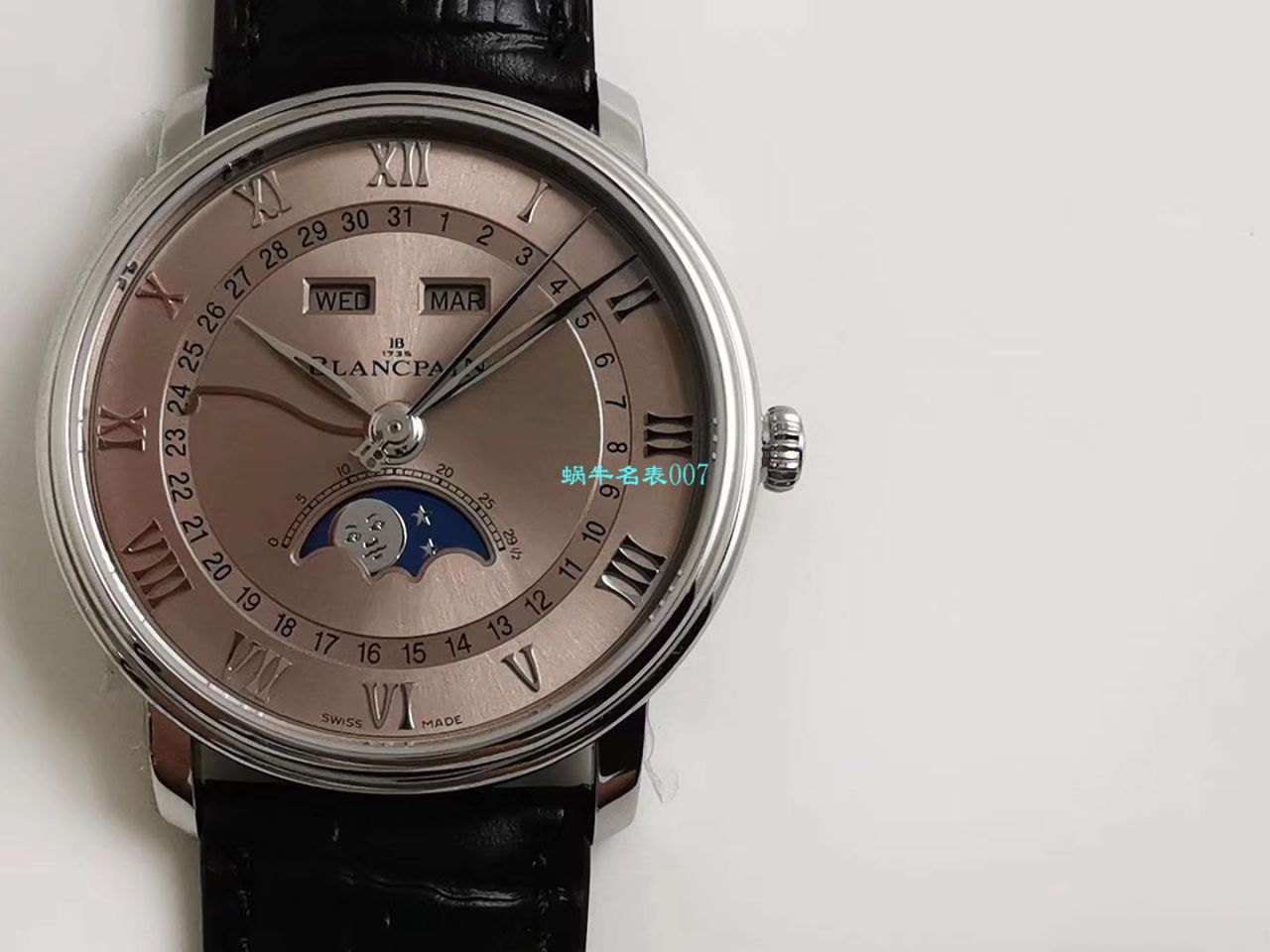  Video analysis OM Factory BlancpainBlancpain 6654复刻高仿表6654-1529-55B，6654-1113-55B，6654-3613-55B，6654A-1127-55B wrist watch  / BP067