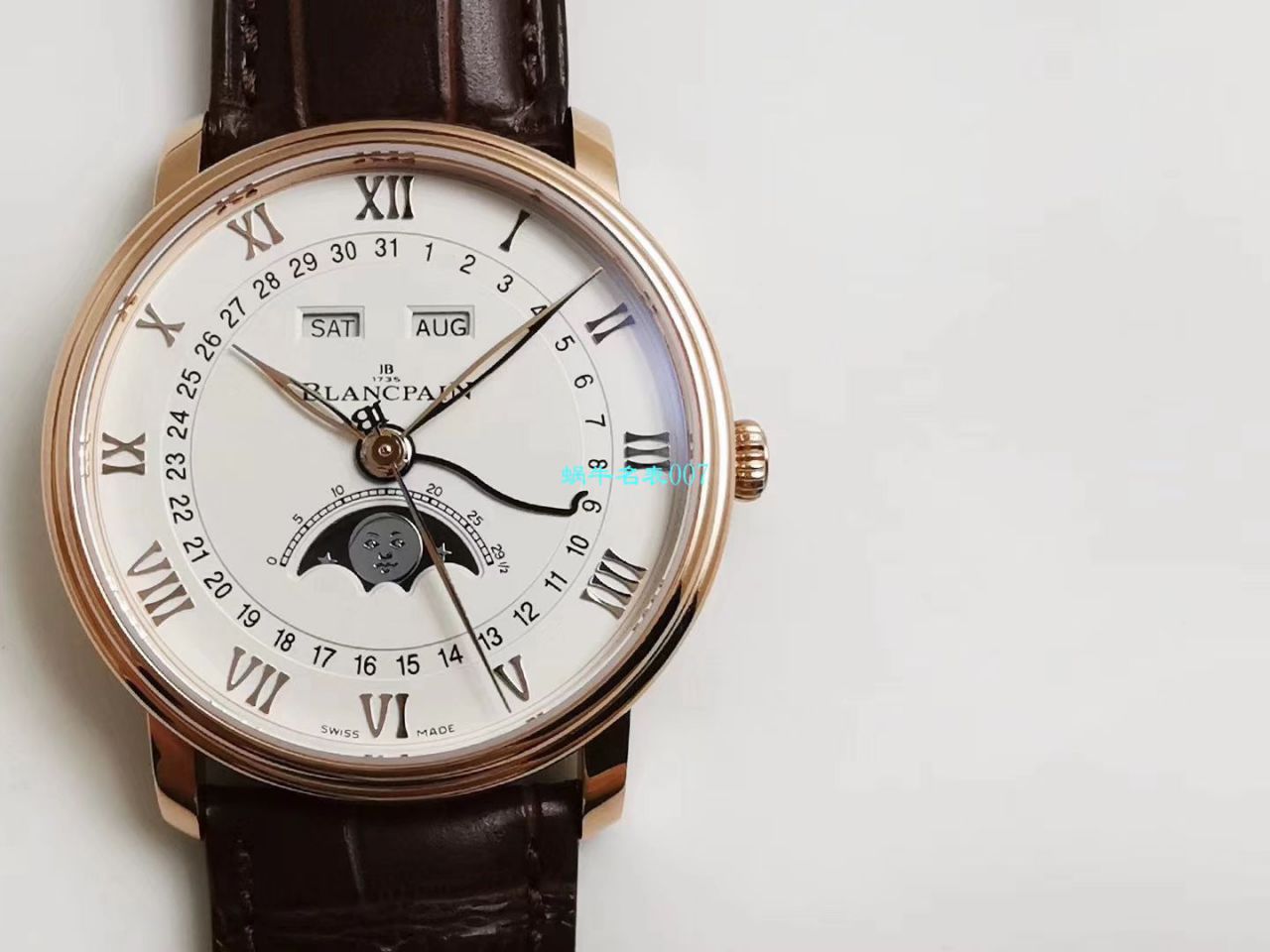  Video analysis OM Factory BlancpainBlancpain 6654复刻高仿表6654-1529-55B，6654-1113-55B，6654-3613-55B，6654A-1127-55B wrist watch  / BP067