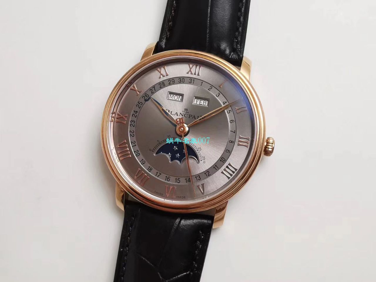 Video analysis OM Factory BlancpainBlancpain 6654复刻高仿表6654-1529-55B，6654-1113-55B，6654-3613-55B，6654A-1127-55B wrist watch  / BP067
