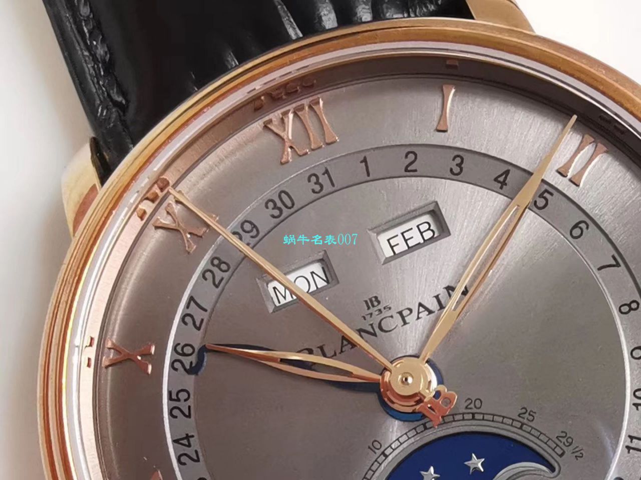  Video analysis OM Factory BlancpainBlancpain 6654复刻高仿表6654-1529-55B，6654-1113-55B，6654-3613-55B，6654A-1127-55B wrist watch  / BP067