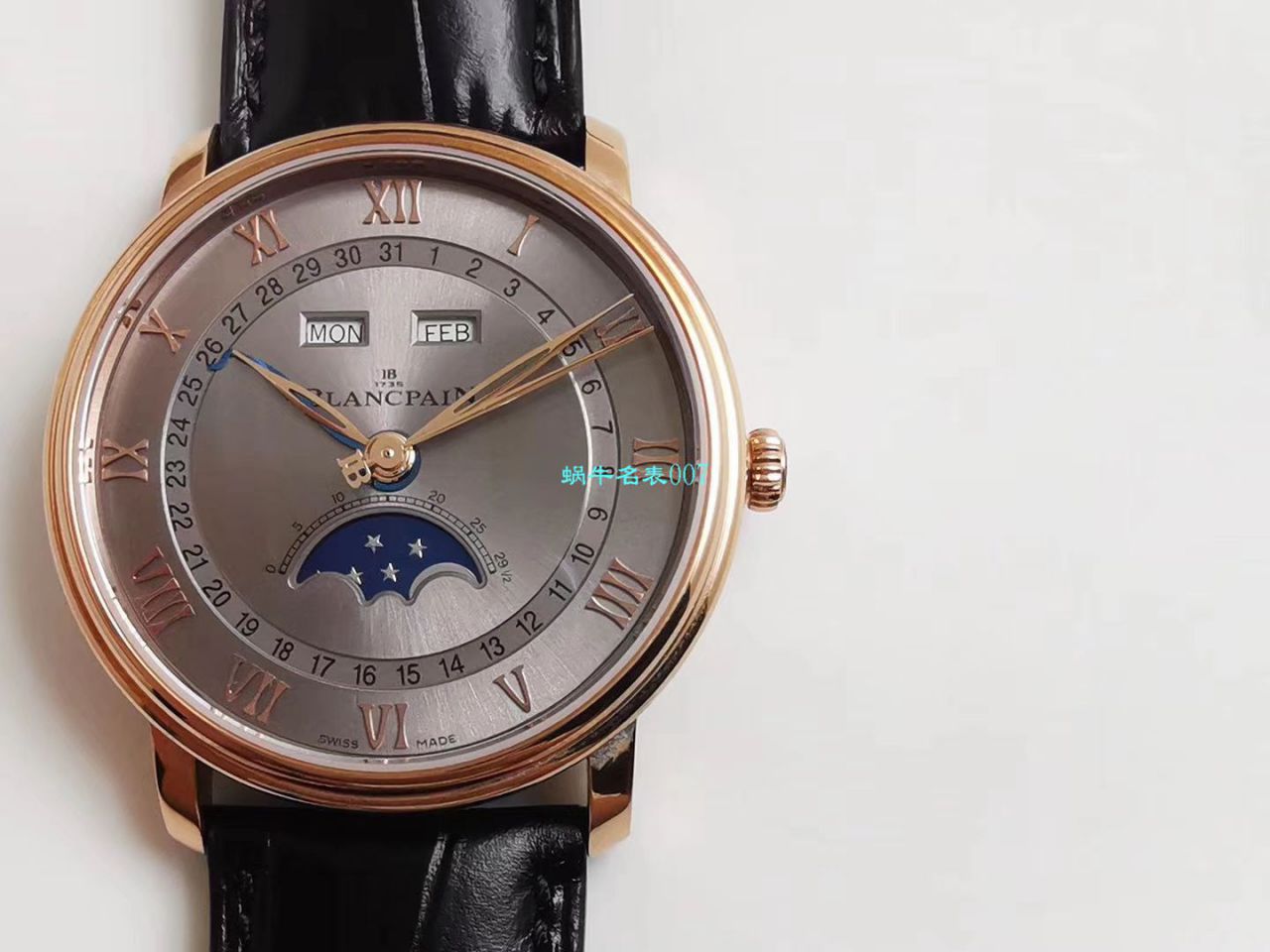  Video analysis OM Factory BlancpainBlancpain 6654复刻高仿表6654-1529-55B，6654-1113-55B，6654-3613-55B，6654A-1127-55B wrist watch  / BP067