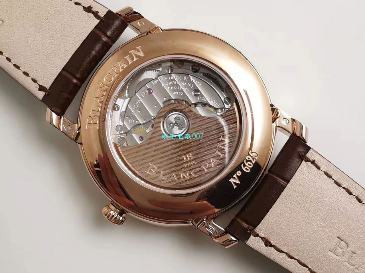  Video analysis OM Factory BlancpainBlancpain 6654复刻高仿表6654-1529-55B，6654-1113-55B，6654-3613-55B，6654A-1127-55B wrist watch  / BP067