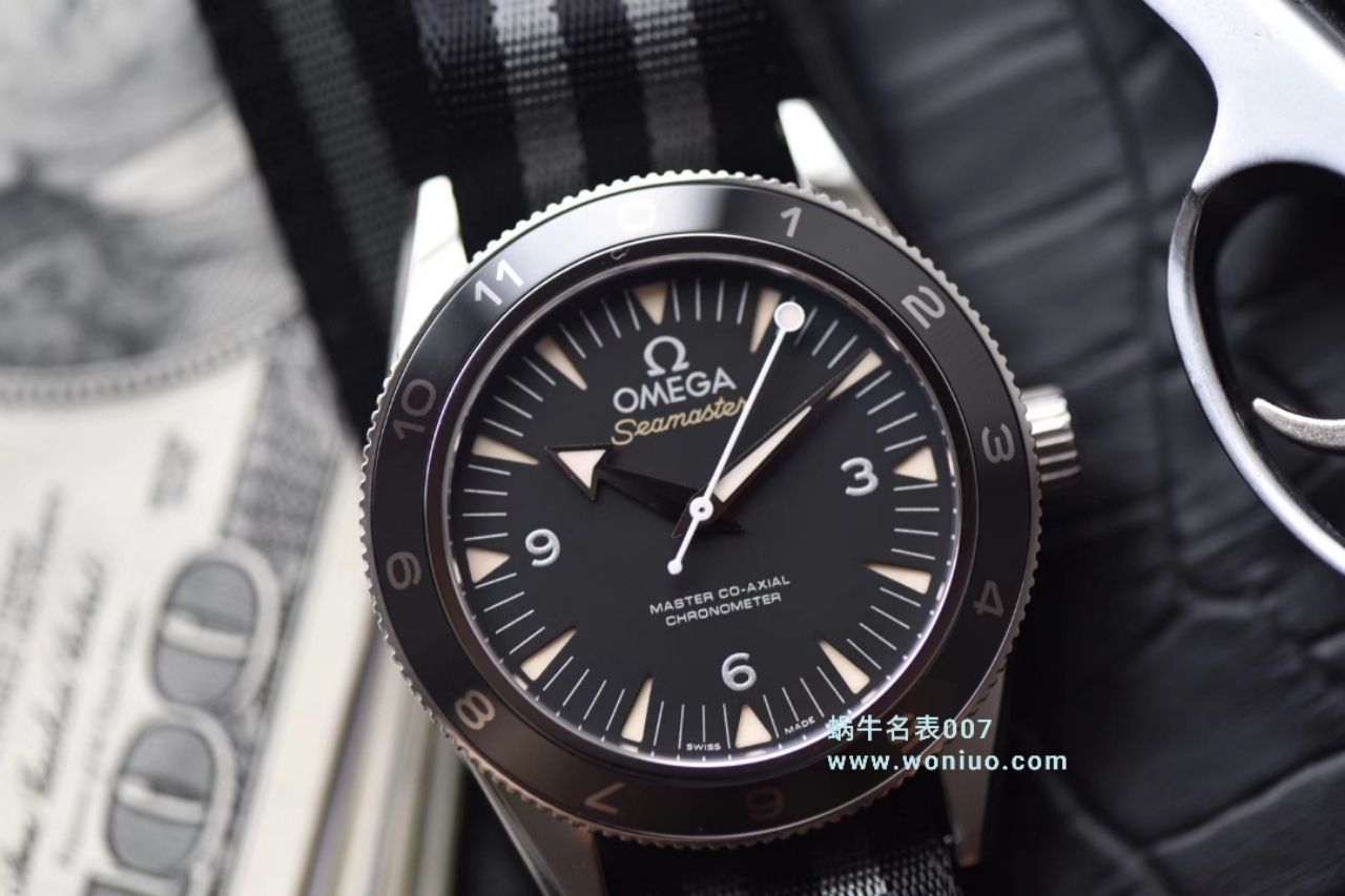  Video analysis VS Factory  top 复刻OMEGAOMEGA  Seamaster 300米233.32.41.21.01.001幽灵党 007限量版 wrist watch  / M011VS