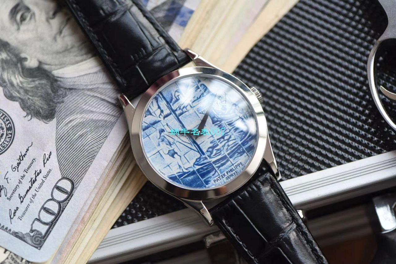 FL Factory 超A高仿手表 PATEK PHILIPPE 古典表系列5089G-062太加斯河上垂钓 wrist watch  / BD267