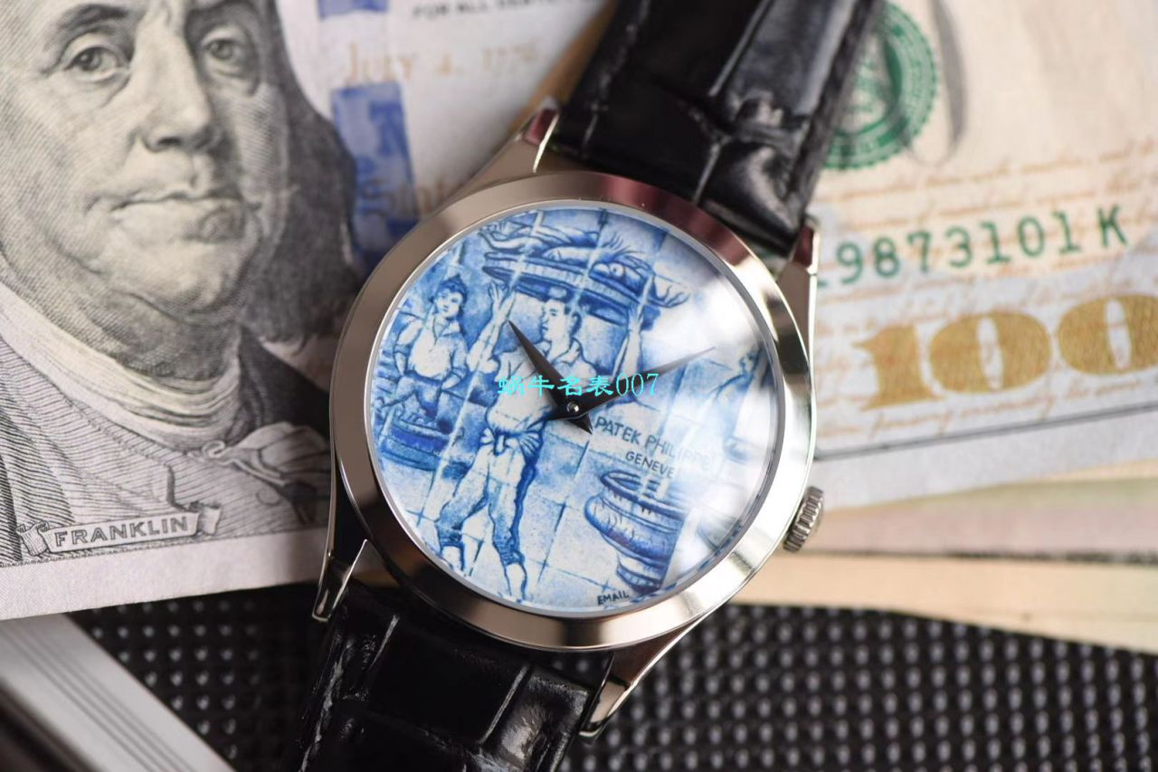 FL Factory 超A高仿手表 PATEK PHILIPPE 古典表系列5089G-062太加斯河上垂钓 wrist watch  / BD267