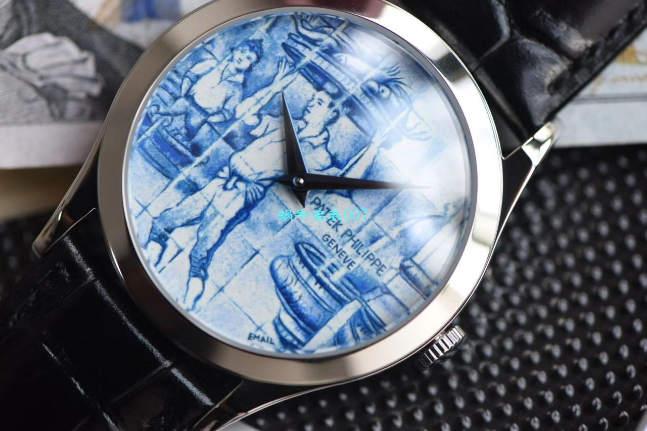 FL Factory 超A高仿手表 PATEK PHILIPPE 古典表系列5089G-062太加斯河上垂钓 wrist watch  / BD267