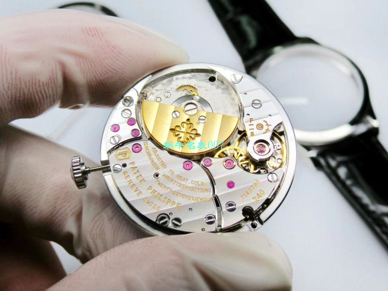FL Factory  top 复刻高仿手表真珐琅 PATEK PHILIPPE 古典表系列5089G-061一天的收货 wrist watch  / BD268