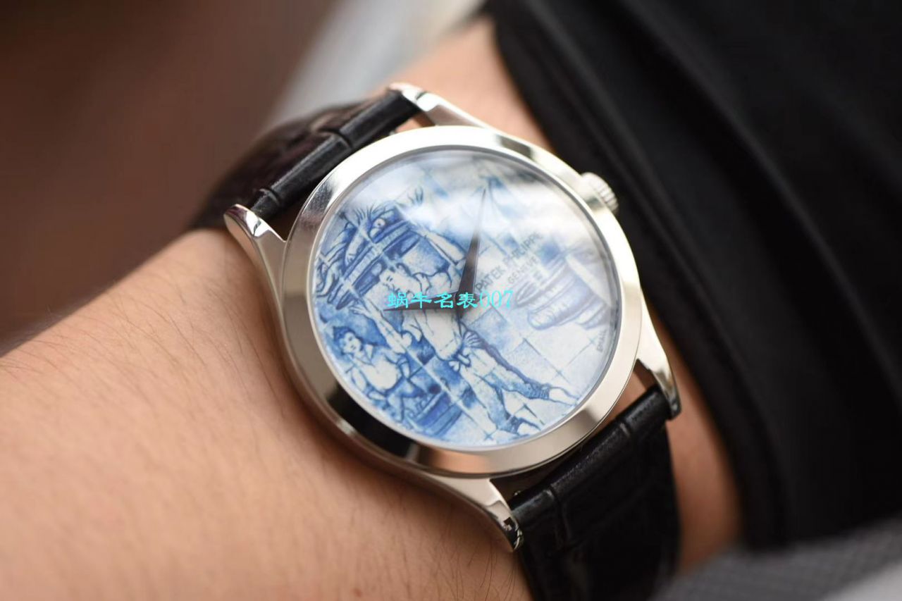 FL Factory 超A高仿手表 PATEK PHILIPPE 古典表系列5089G-062太加斯河上垂钓 wrist watch  / BD267