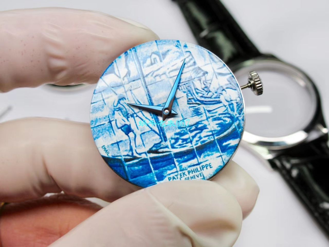 FL Factory 超A高仿手表 PATEK PHILIPPE 古典表系列5089G-062太加斯河上垂钓 wrist watch  / BD267