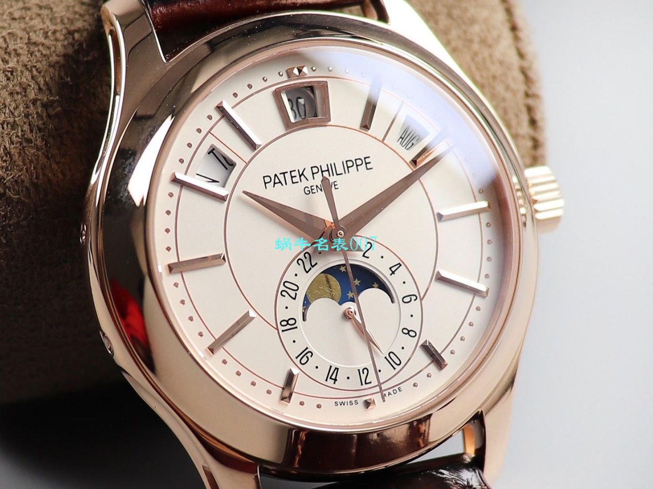 GR Factory  top 复刻高仿表 PATEK PHILIPPE 复杂功能时计系列5205R-001 wrist watch  / BD270
