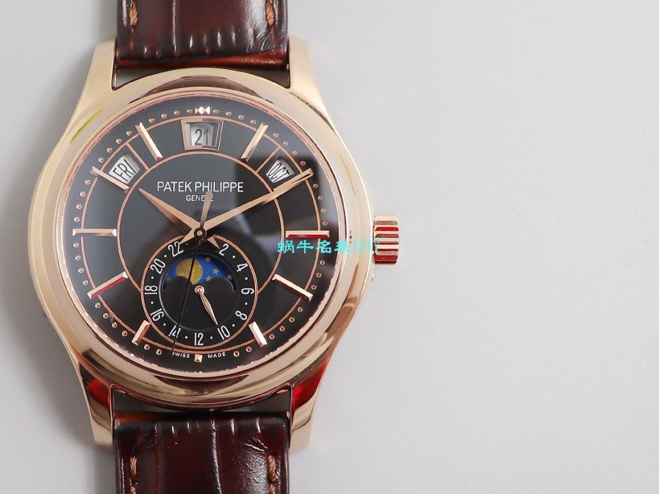 GR Factory  top 复刻高仿表 PATEK PHILIPPE 复杂功能时计系列5205R-001 wrist watch  / BD270