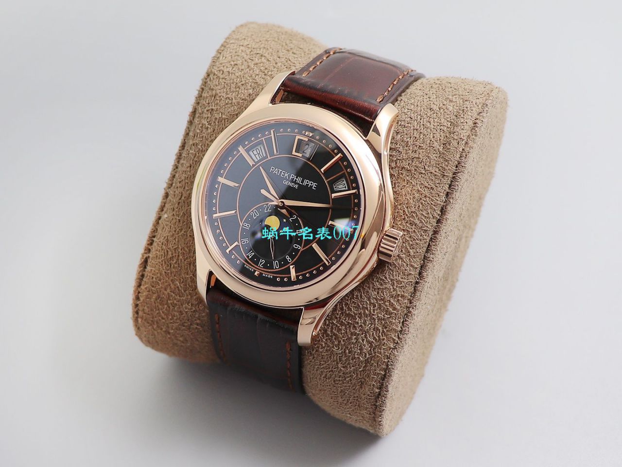 GR Factory  top 复刻高仿表 PATEK PHILIPPE 复杂功能时计系列5205R-001 wrist watch  / BD270