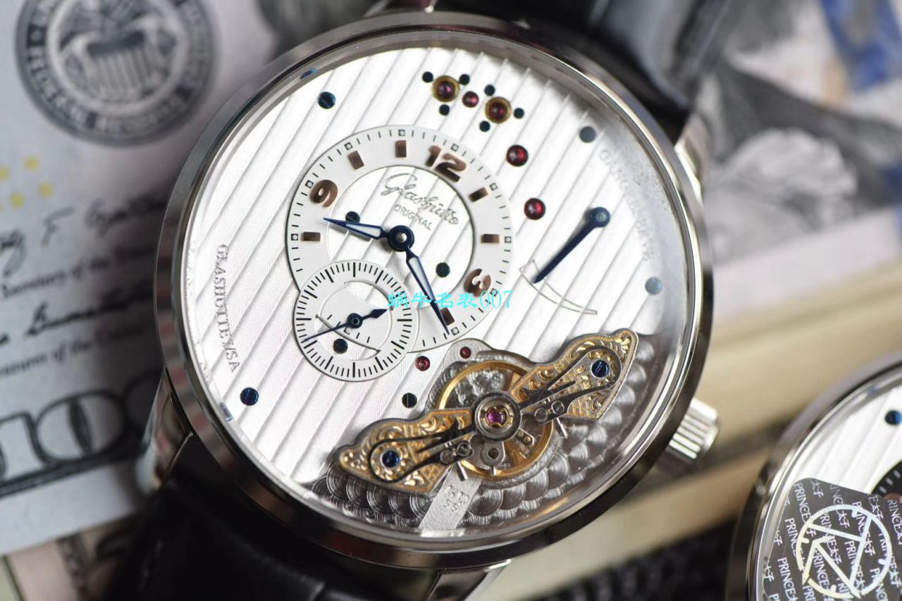 【TZ Factory  top 复刻手表】glashuette original原创偏心系列1-66-06-04-22-05 wrist watch  / GLA060