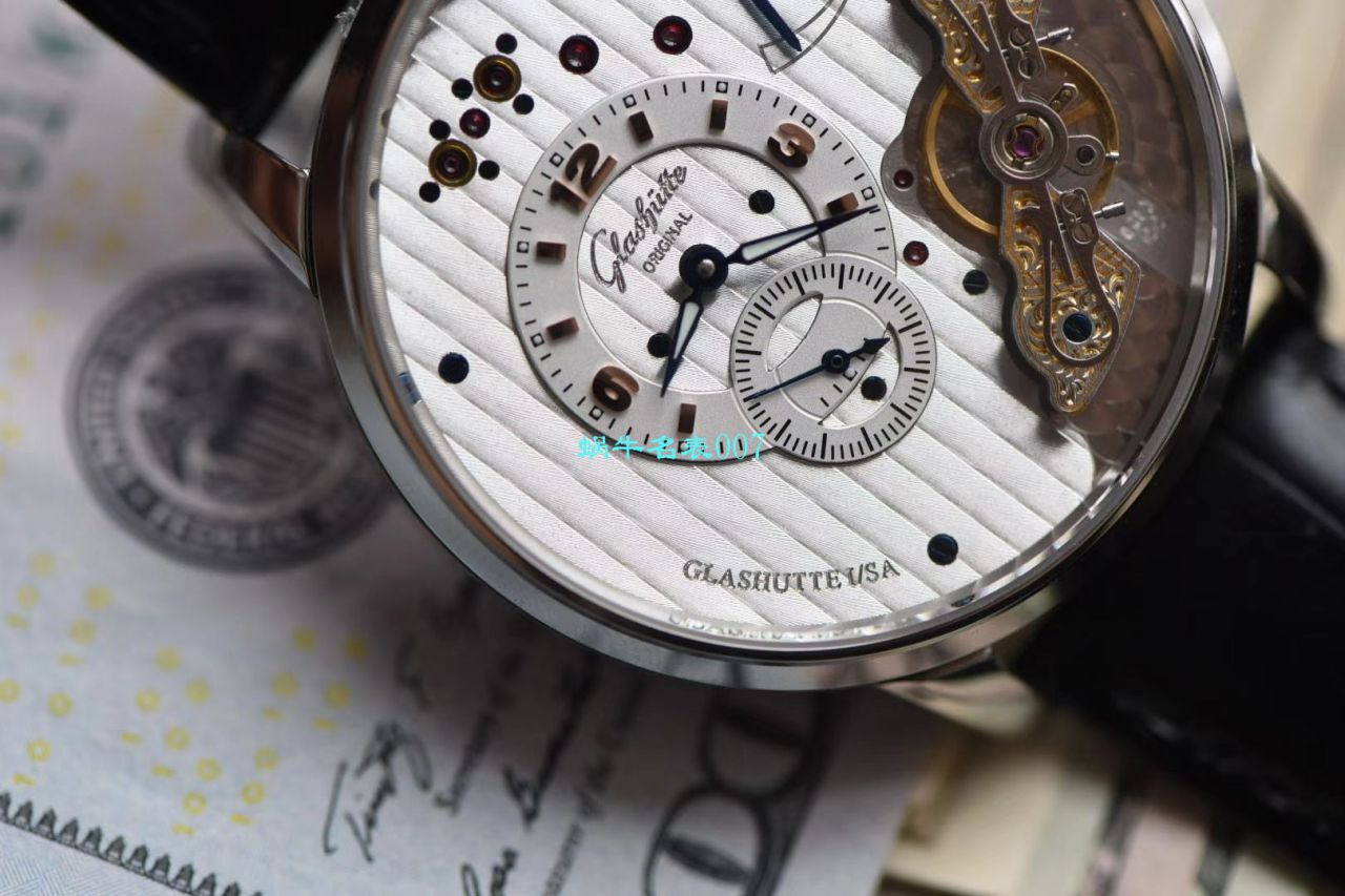 【TZ Factory  top 复刻手表】glashuette original原创偏心系列1-66-06-04-22-05 wrist watch  / GLA060