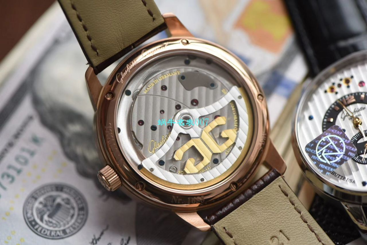 【TZ Factory  top 复刻手表】glashuette original原创偏心系列1-66-06-04-22-05 wrist watch  / GLA060