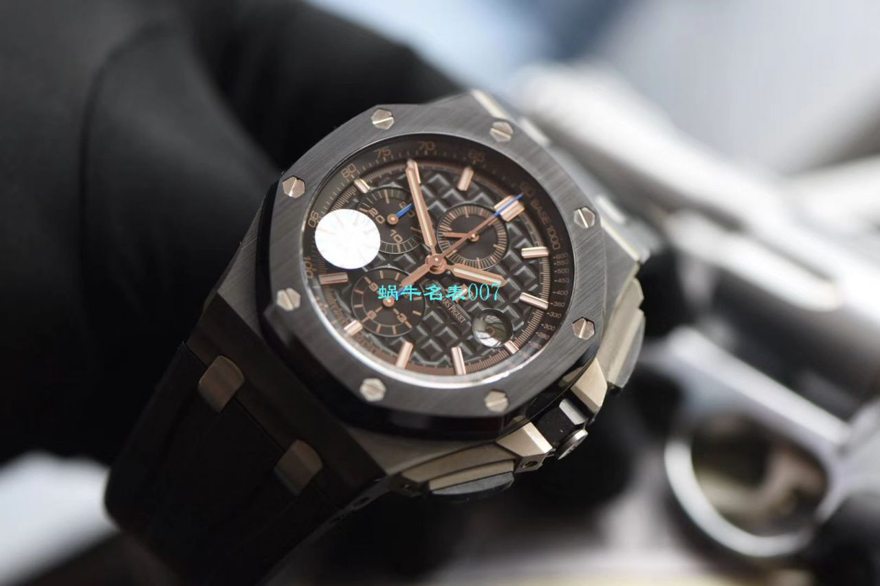  Video analysis JF Factory 官网复刻高仿Audemars Piguet  Royal Oak Offshore 系列26405CE.OO.A002CA.02 wrist watch  / AP125JF