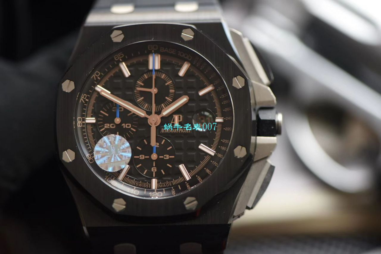  Video analysis JF Factory 官网复刻高仿Audemars Piguet  Royal Oak Offshore 系列26405CE.OO.A002CA.02 wrist watch  / AP125JF