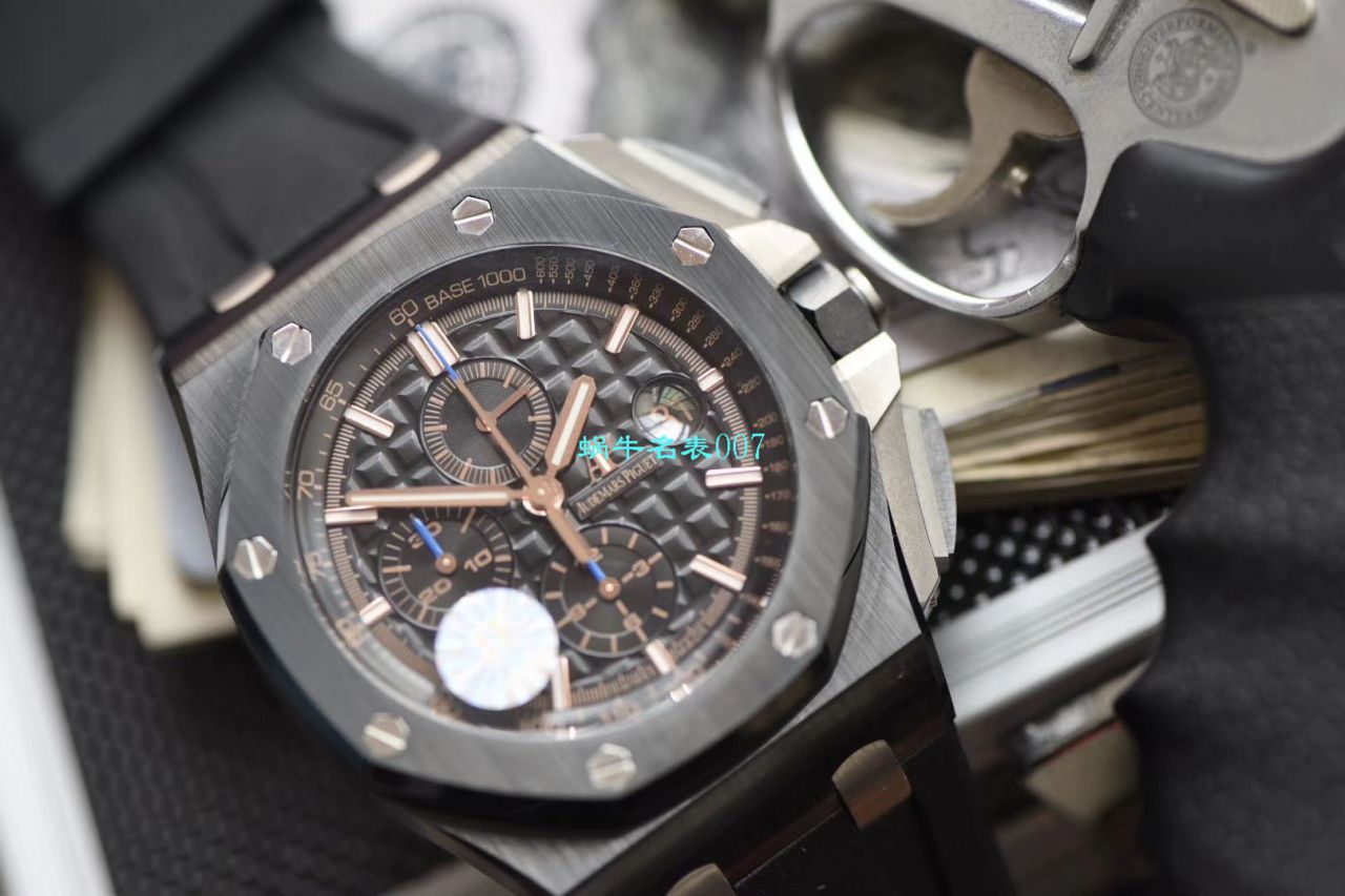  Video analysis JF Factory 官网复刻高仿Audemars Piguet  Royal Oak Offshore 系列26405CE.OO.A002CA.02 wrist watch  / AP125JF