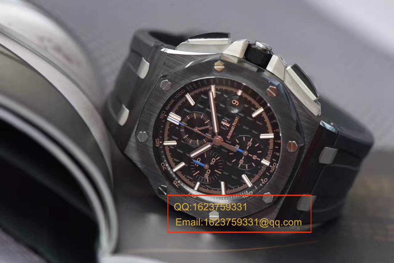  Video analysis JF Factory 官网复刻高仿Audemars Piguet  Royal Oak Offshore 系列26405CE.OO.A002CA.02 wrist watch  / AP125JF