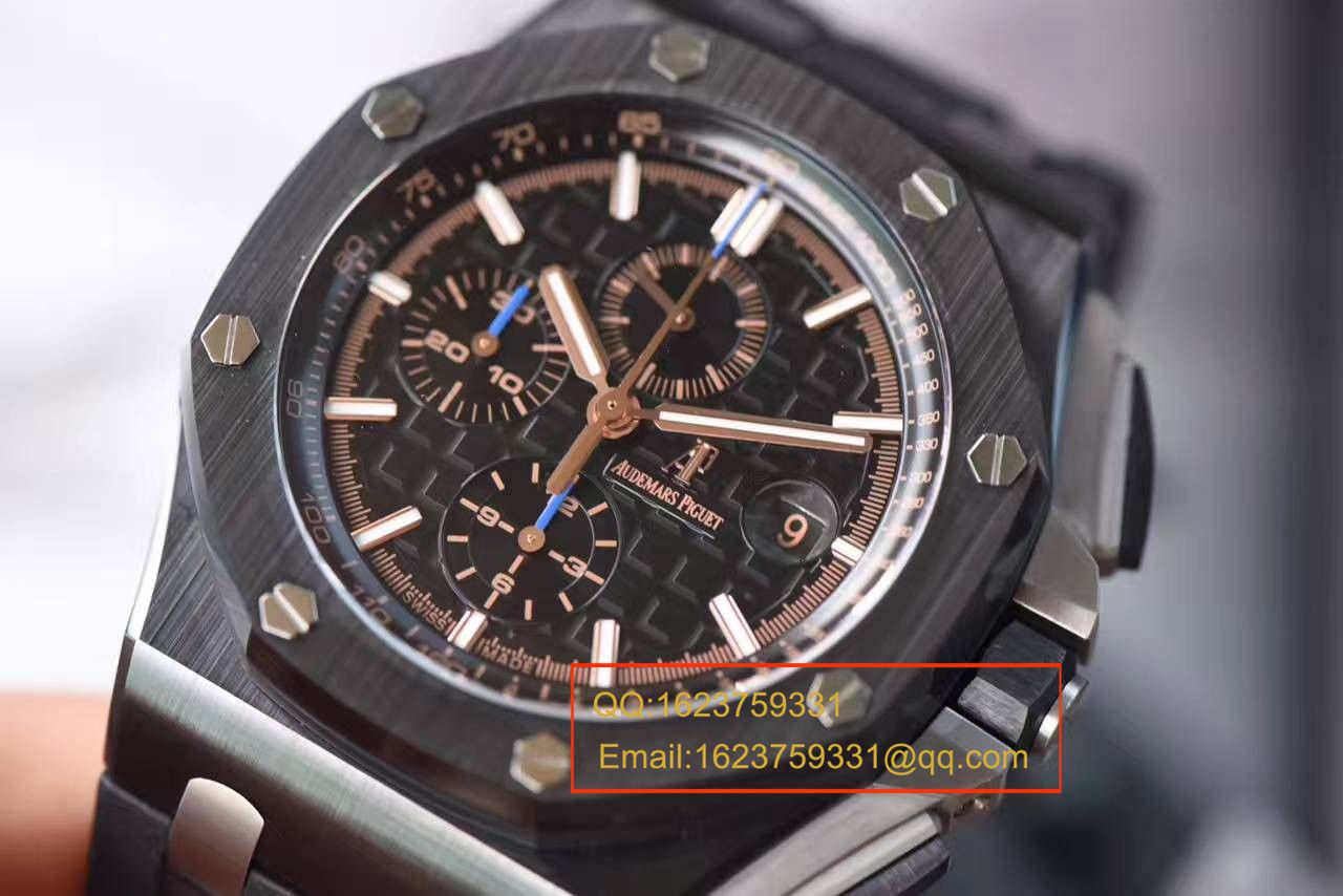  Video analysis JF Factory 官网复刻高仿Audemars Piguet  Royal Oak Offshore 系列26405CE.OO.A002CA.02 wrist watch  / AP125JF