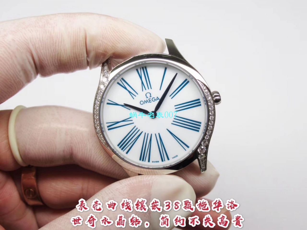 GP Factory  top 复刻高仿OMEGA碟飞名典系列428.17.36.60.04.001，428.18.36.60.04.002 wrist watch  / M673