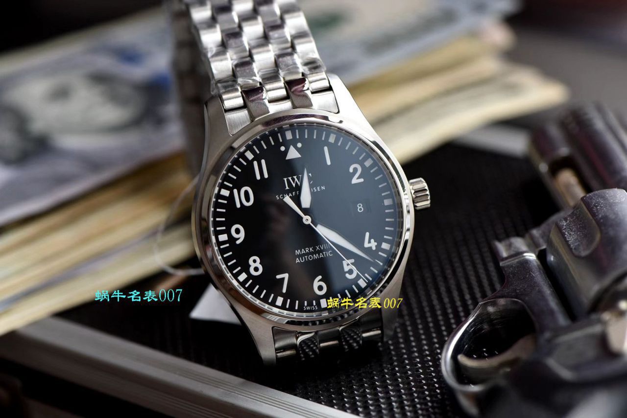 视频讲解V7 Factory 超A高仿IWC IWC 飞行员 MARK XVII IW327011 wrist watch  / WG371V7