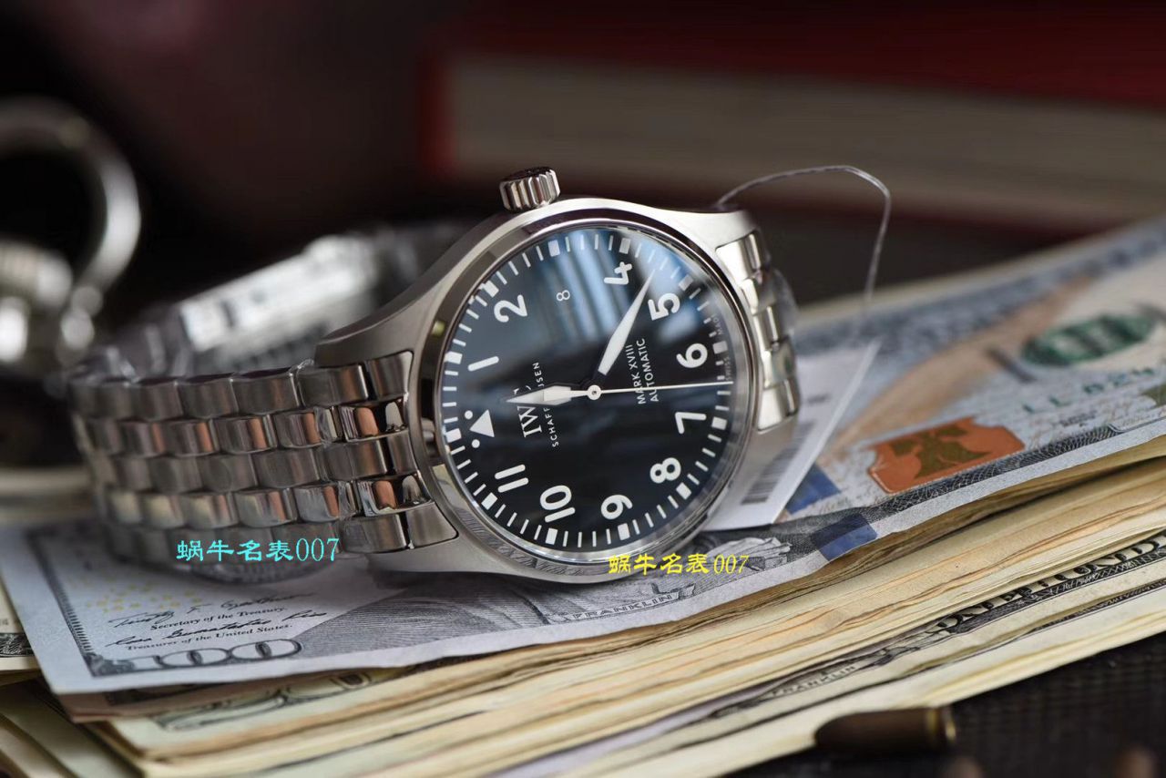 视频讲解V7 Factory 超A高仿IWC IWC 飞行员 MARK XVII IW327011 wrist watch  / WG371V7