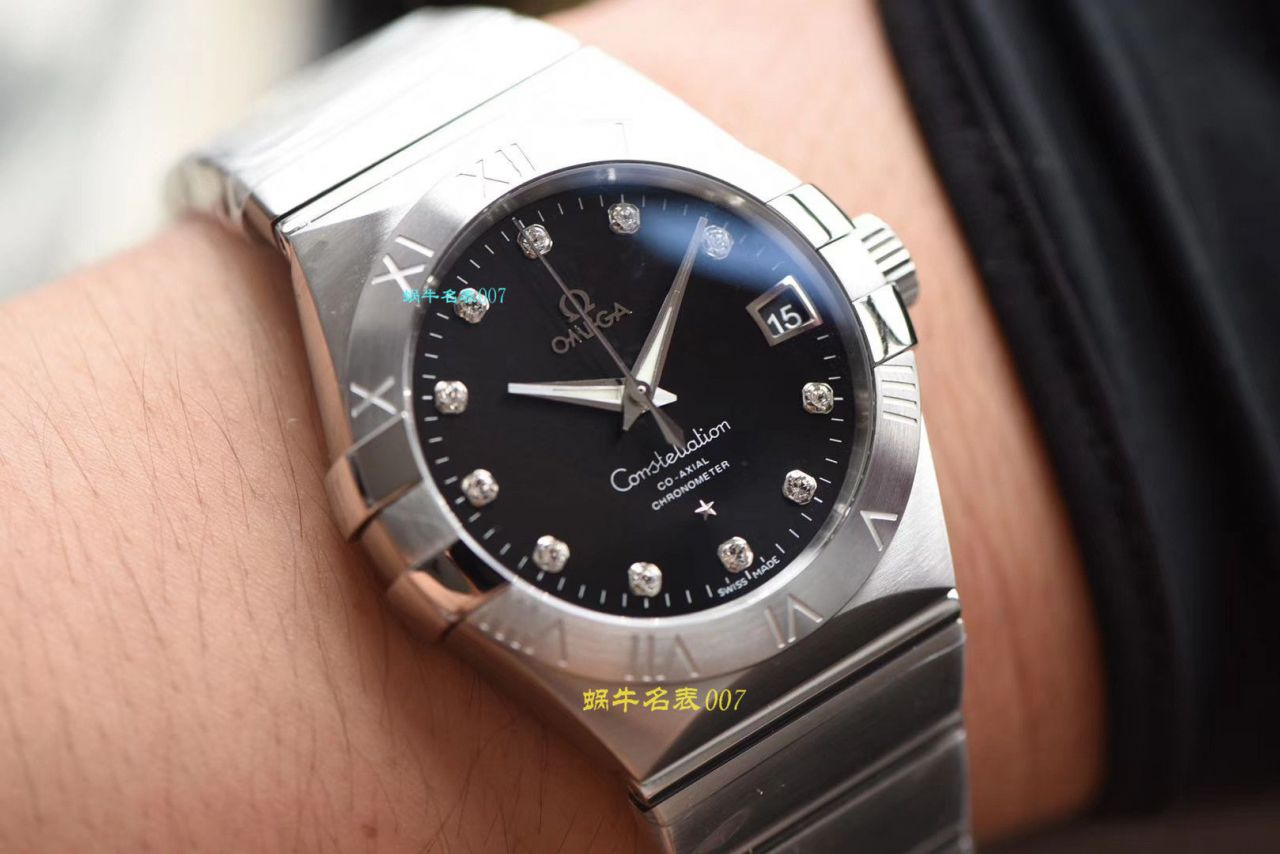  Video analysis VS Factory 超A高仿OMEGAOMEGA Constellation 38毫米123.20.38.21.08.001 wrist watch  / M606VS