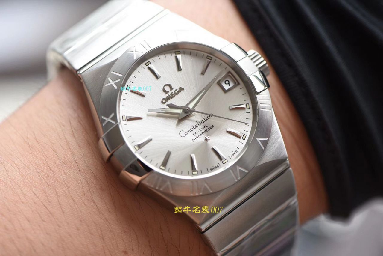  Video analysis VS Factory 超A高仿OMEGAOMEGA Constellation 38毫米123.20.38.21.08.001 wrist watch  / M606VS