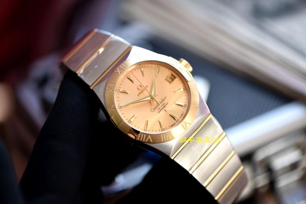  Video analysis VS Factory 超A高仿OMEGAOMEGA Constellation 38毫米123.20.38.21.08.001 wrist watch  / M606VS