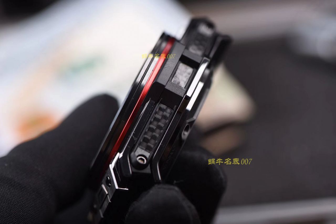 视频讲解V6 Factory 复刻 hublot 法拉利Hublot Big Bang Ferrari Ceramic F11系列401.CX.0123.VR wrist watch  / YB062V6
