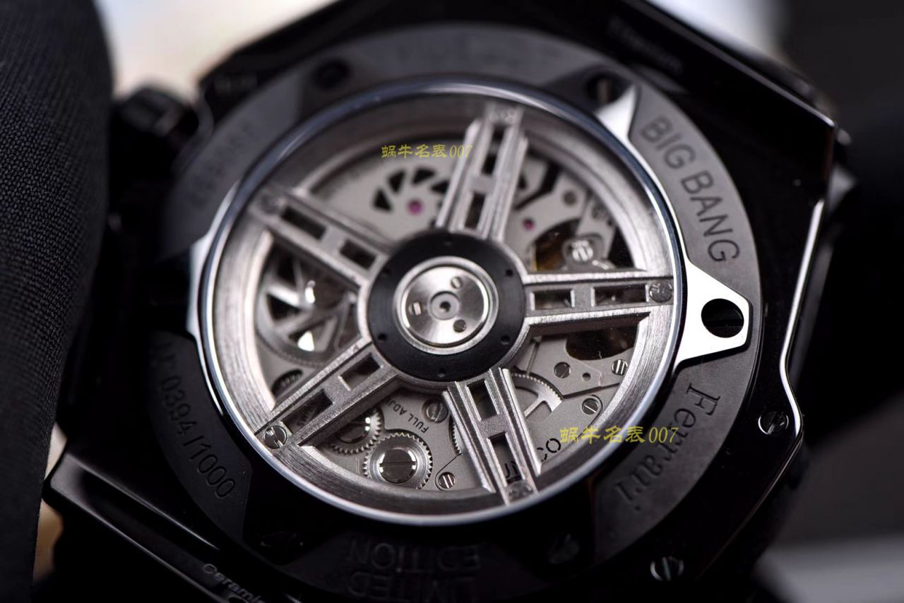 视频讲解V6 Factory 复刻 hublot 法拉利Hublot Big Bang Ferrari Ceramic F11系列401.CX.0123.VR wrist watch  / YB062V6