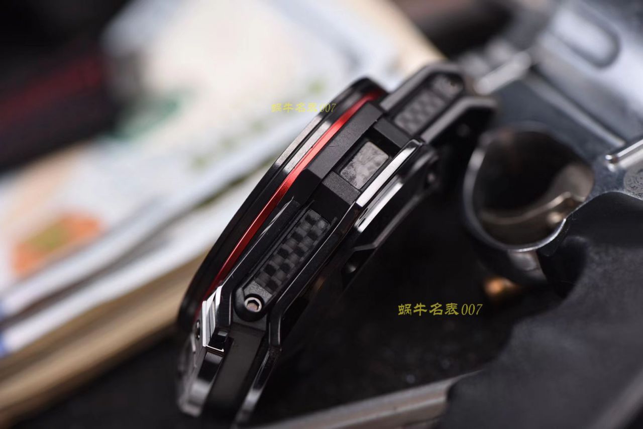 视频讲解V6 Factory 复刻 hublot 法拉利Hublot Big Bang Ferrari Ceramic F11系列401.CX.0123.VR wrist watch  / YB062V6