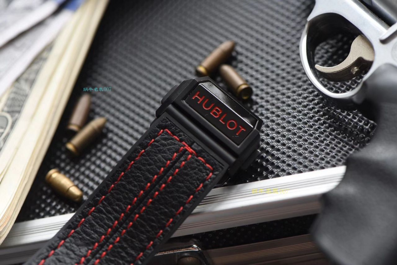 视频讲解V6 Factory 复刻 hublot 法拉利Hublot Big Bang Ferrari Ceramic F11系列401.CX.0123.VR wrist watch  / YB062V6