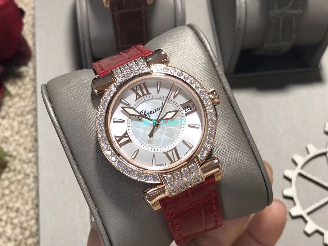 台湾 Factory  top 高精仿女表Chopard Chopard IMPERIALE系列384242-5006 wrist watch  / XB058