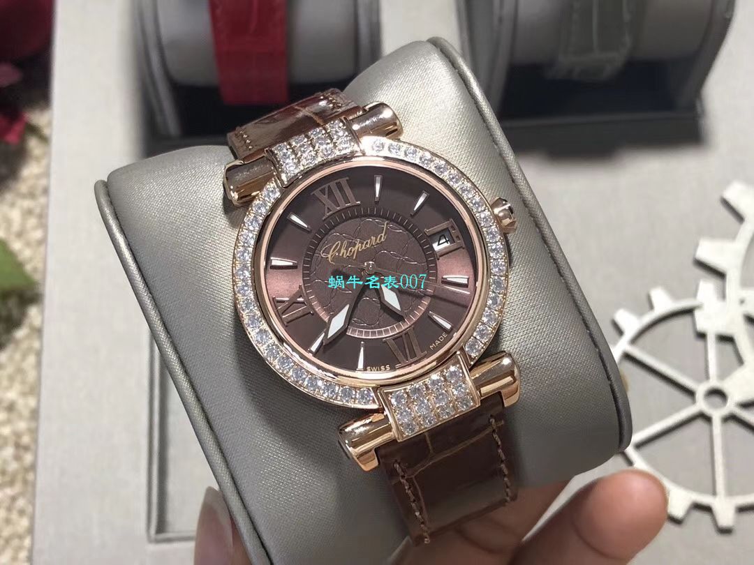 台湾 Factory  top 高精仿女表Chopard Chopard IMPERIALE系列384242-5006 wrist watch  / XB058