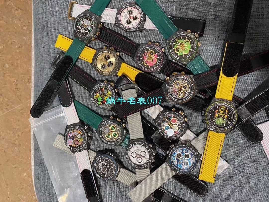 WWF Factory 超A复刻最新升级版Rolex Rolex  carbon fiber  Ditongna Diw团队改造版 / R533