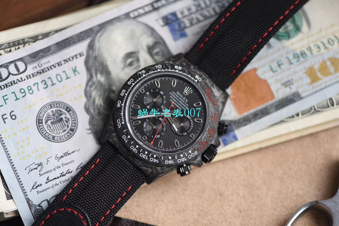 WWF Factory 超A复刻最新升级版Rolex Rolex  carbon fiber  Ditongna Diw团队改造版 / R533