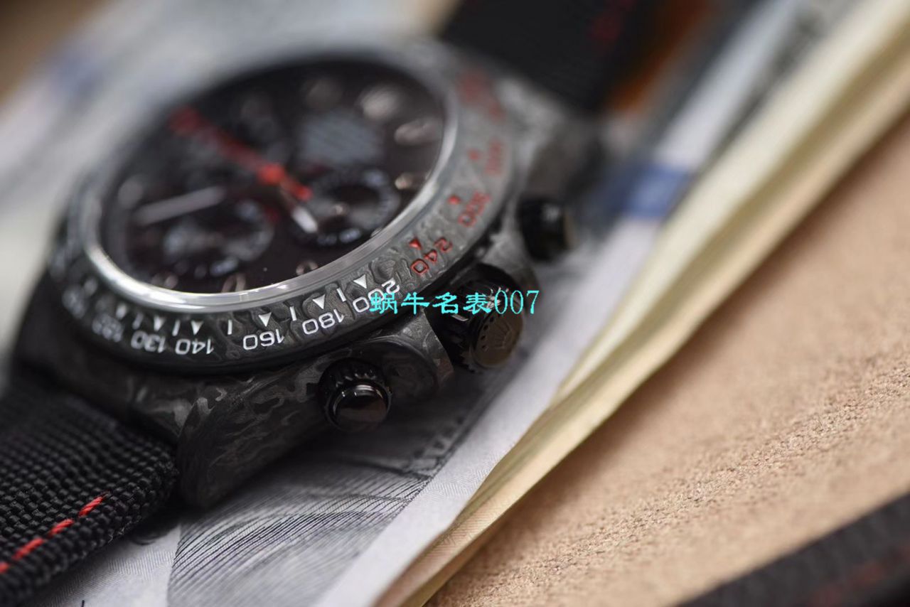 WWF Factory 超A复刻最新升级版Rolex Rolex  carbon fiber  Ditongna Diw团队改造版 / R533