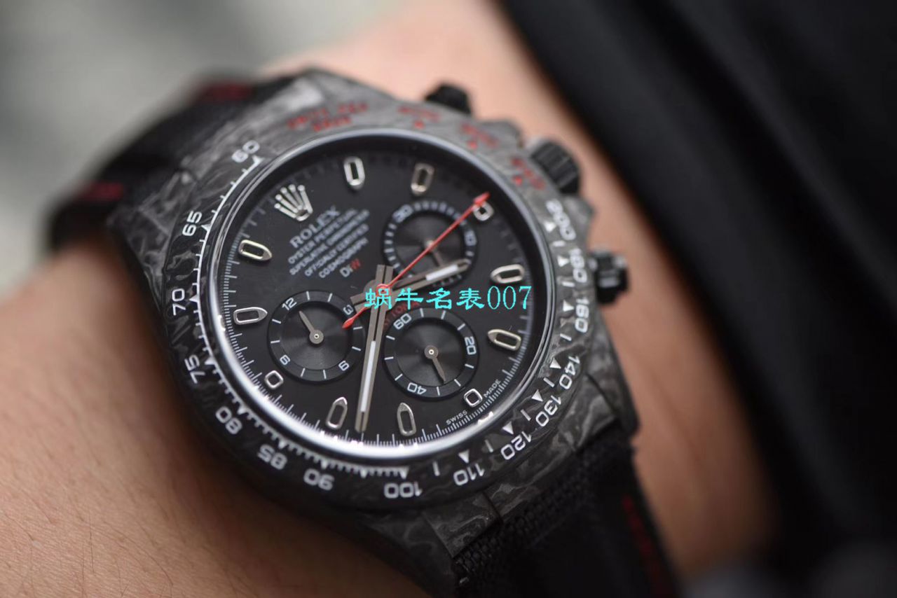 WWF Factory 超A复刻最新升级版Rolex Rolex  carbon fiber  Ditongna Diw团队改造版 / R533