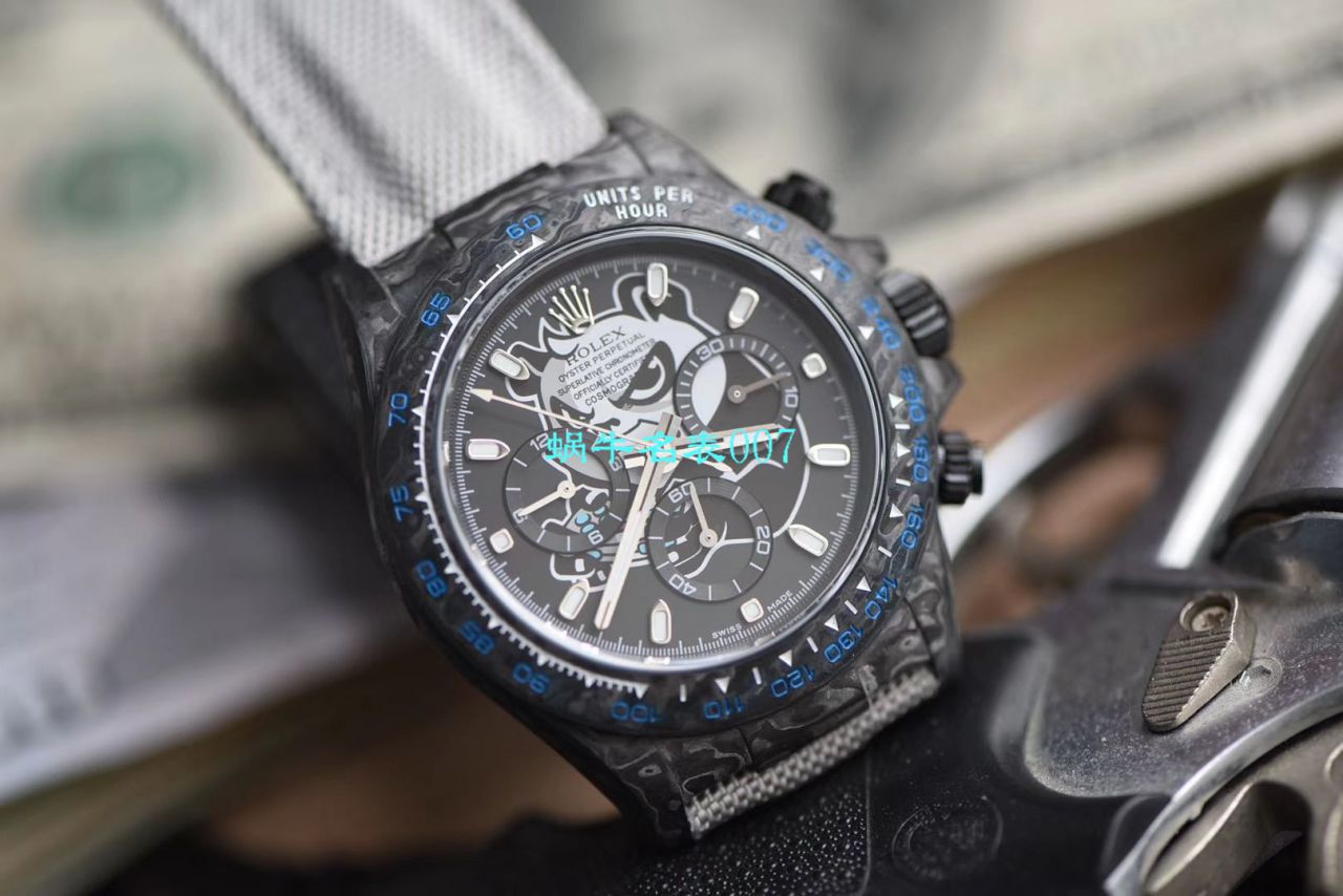 WWF Factory 超A复刻最新升级版Rolex Rolex  carbon fiber  Ditongna Diw团队改造版 / R533