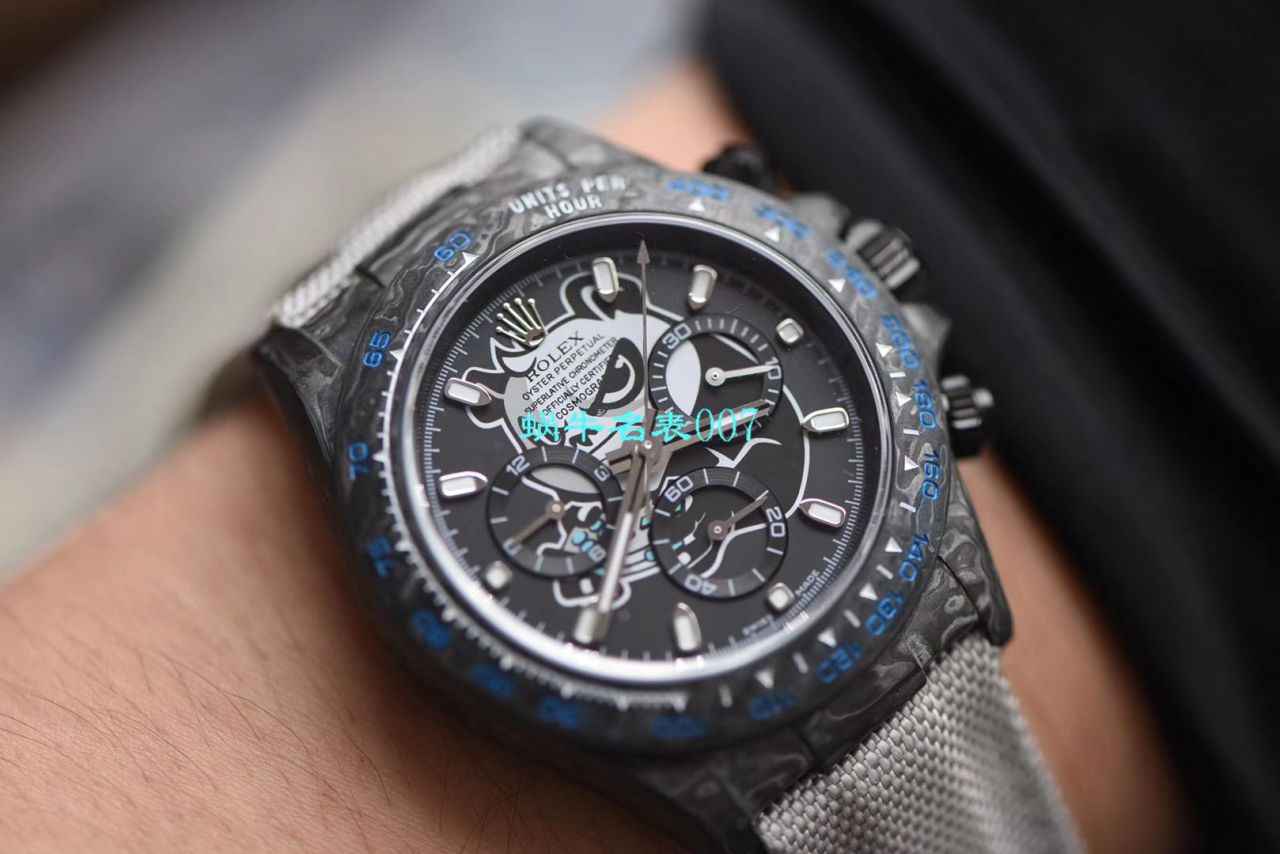 WWF Factory 超A复刻最新升级版Rolex Rolex  carbon fiber  Ditongna Diw团队改造版 / R533