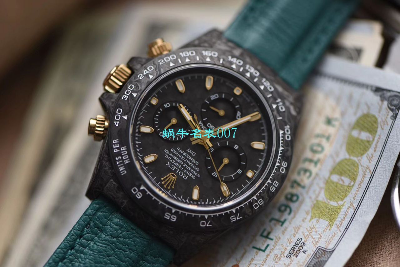 WWF Factory 超A复刻最新升级版Rolex Rolex  carbon fiber  Ditongna Diw团队改造版 / R533