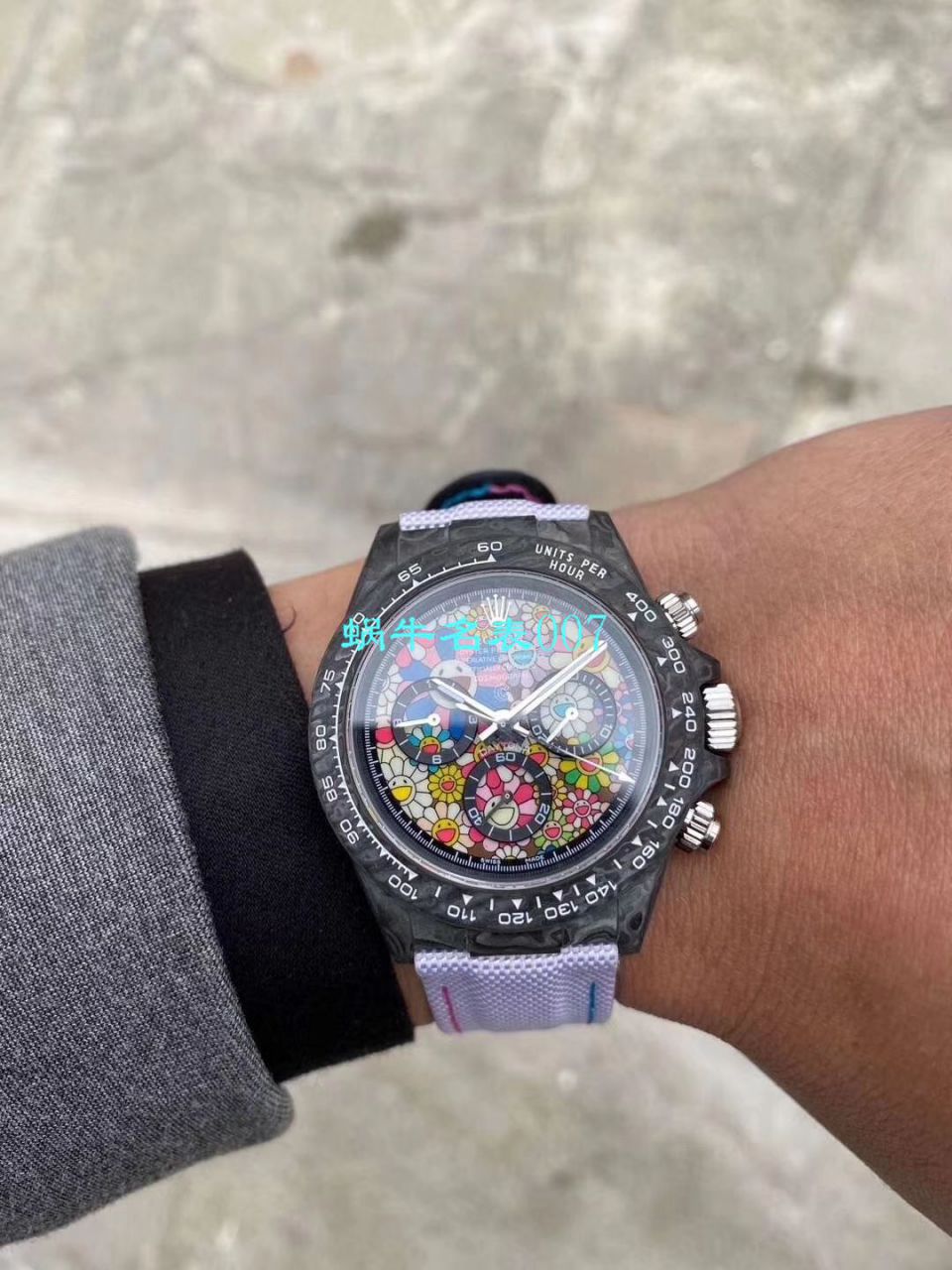 WWF Factory 超A复刻最新升级版Rolex Rolex  carbon fiber  Ditongna Diw团队改造版 / R533