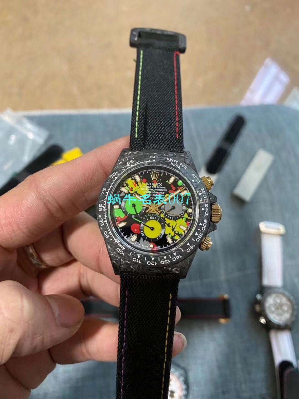 WWF Factory 超A复刻最新升级版Rolex Rolex  carbon fiber  Ditongna Diw团队改造版 / R533