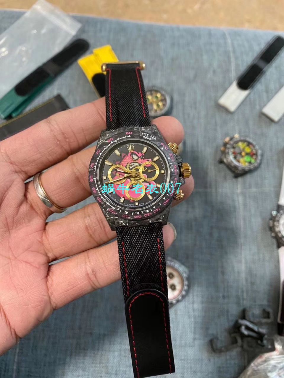 WWF Factory 超A复刻最新升级版Rolex Rolex  carbon fiber  Ditongna Diw团队改造版 / R533