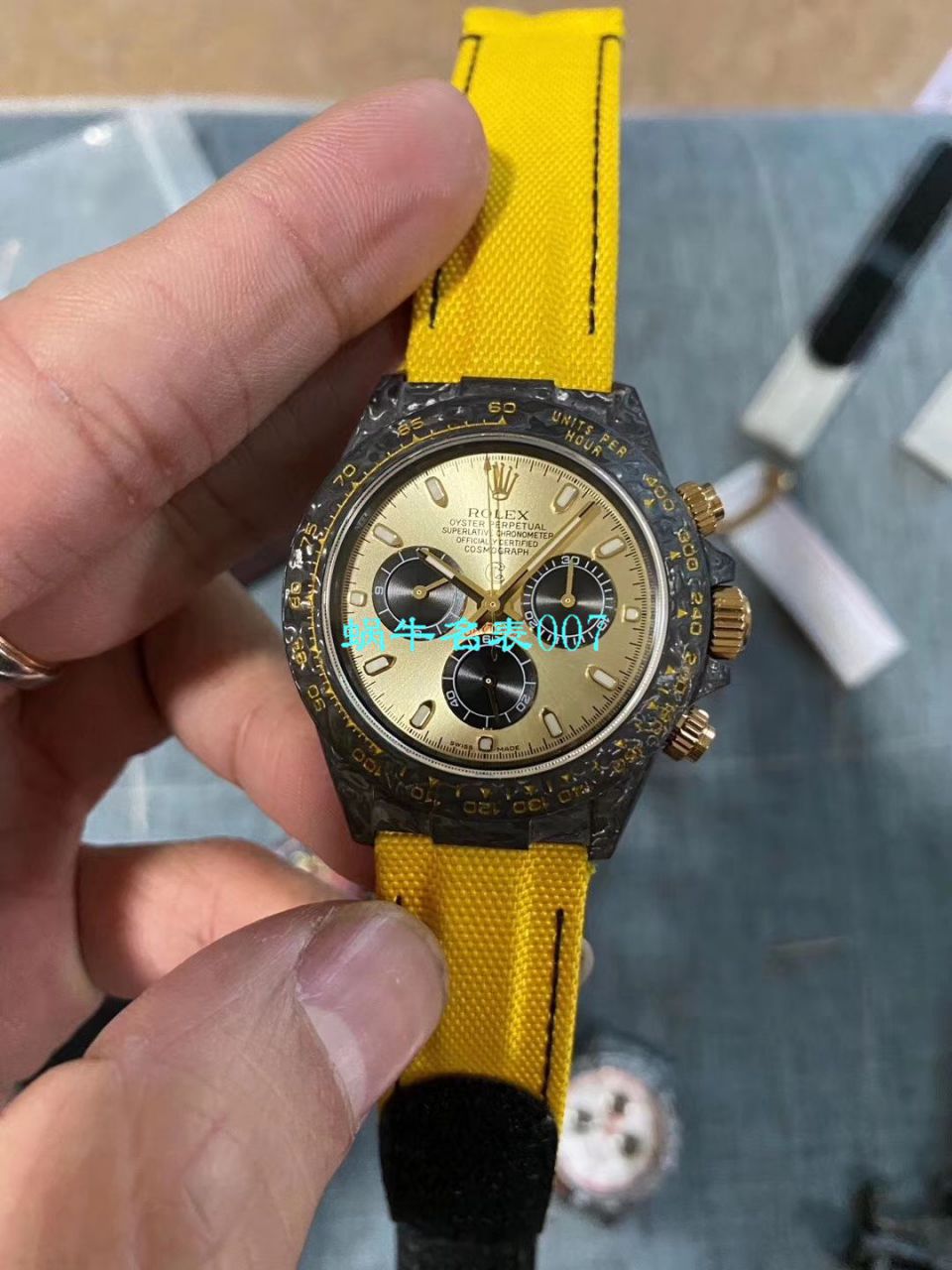 WWF Factory 超A复刻最新升级版Rolex Rolex  carbon fiber  Ditongna Diw团队改造版 / R533