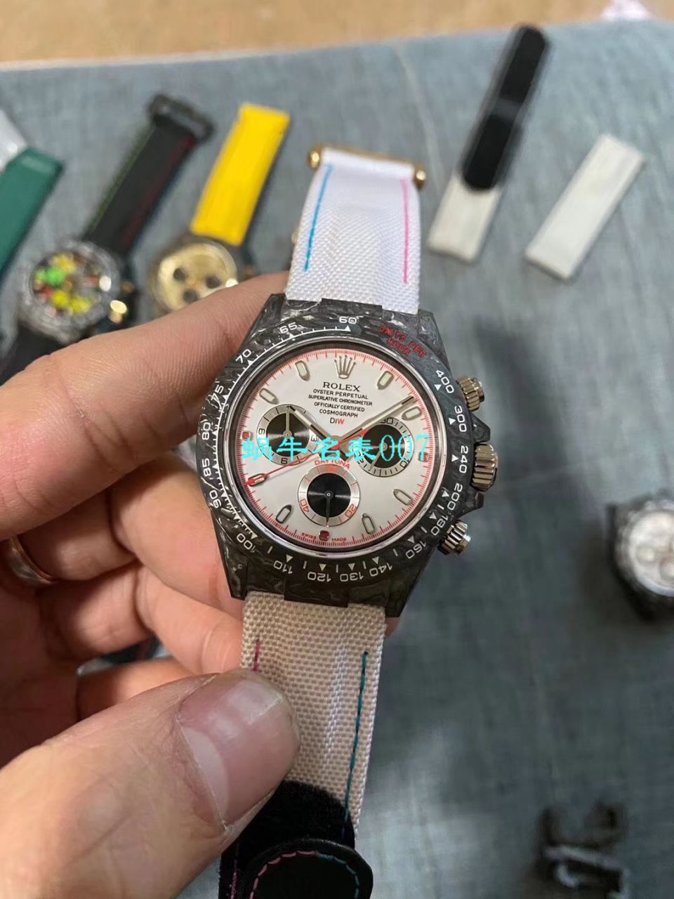 WWF Factory 超A复刻最新升级版Rolex Rolex  carbon fiber  Ditongna Diw团队改造版 / R533