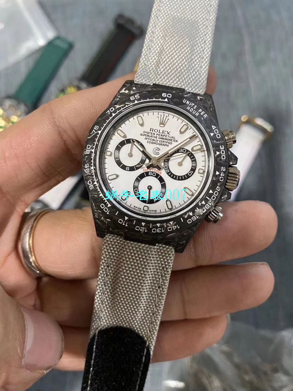 WWF Factory 超A复刻最新升级版Rolex Rolex  carbon fiber  Ditongna Diw团队改造版 / R533