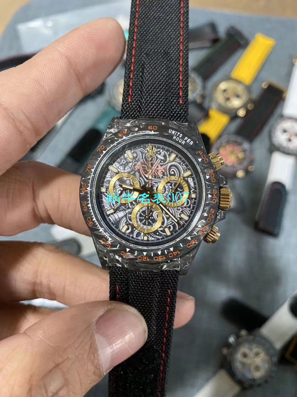 WWF Factory 超A复刻最新升级版Rolex Rolex  carbon fiber  Ditongna Diw团队改造版 / R533
